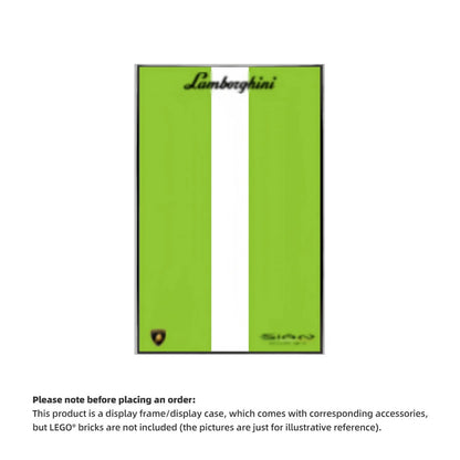 Wall Display Frame  for LEGO® TECHNIC™ Lamborghini Sián FKP 37 42115(Model Not Included)