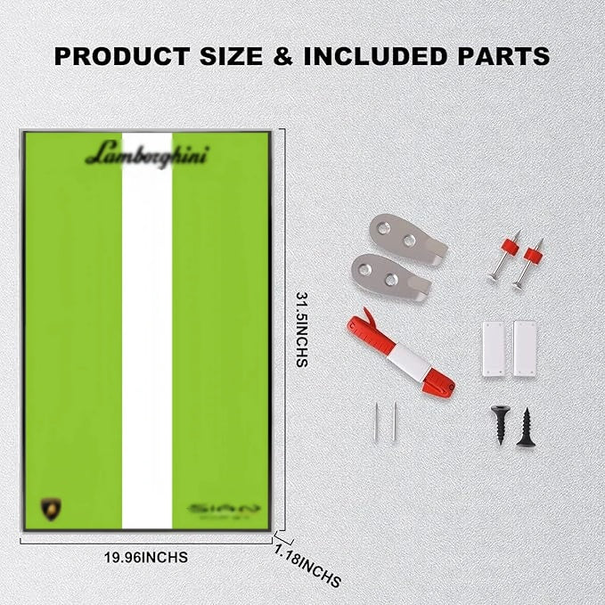 Wall Display Frame  for LEGO® TECHNIC™ Lamborghini Sián FKP 37 42115(Model Not Included)