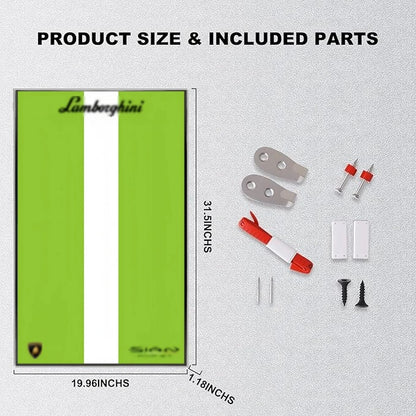 Wall Display Frame  for LEGO® TECHNIC™ Lamborghini Sián FKP 37 42115(Model Not Included)