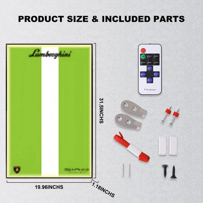 Wall Display Frame  for LEGO® TECHNIC™ Lamborghini Sián FKP 37 42115(Model Not Included)