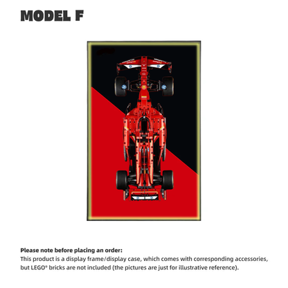 CAR DISPLAY FRAME FOR LEGO® TECHNIC™ FERRARI F1 SF24 42207.