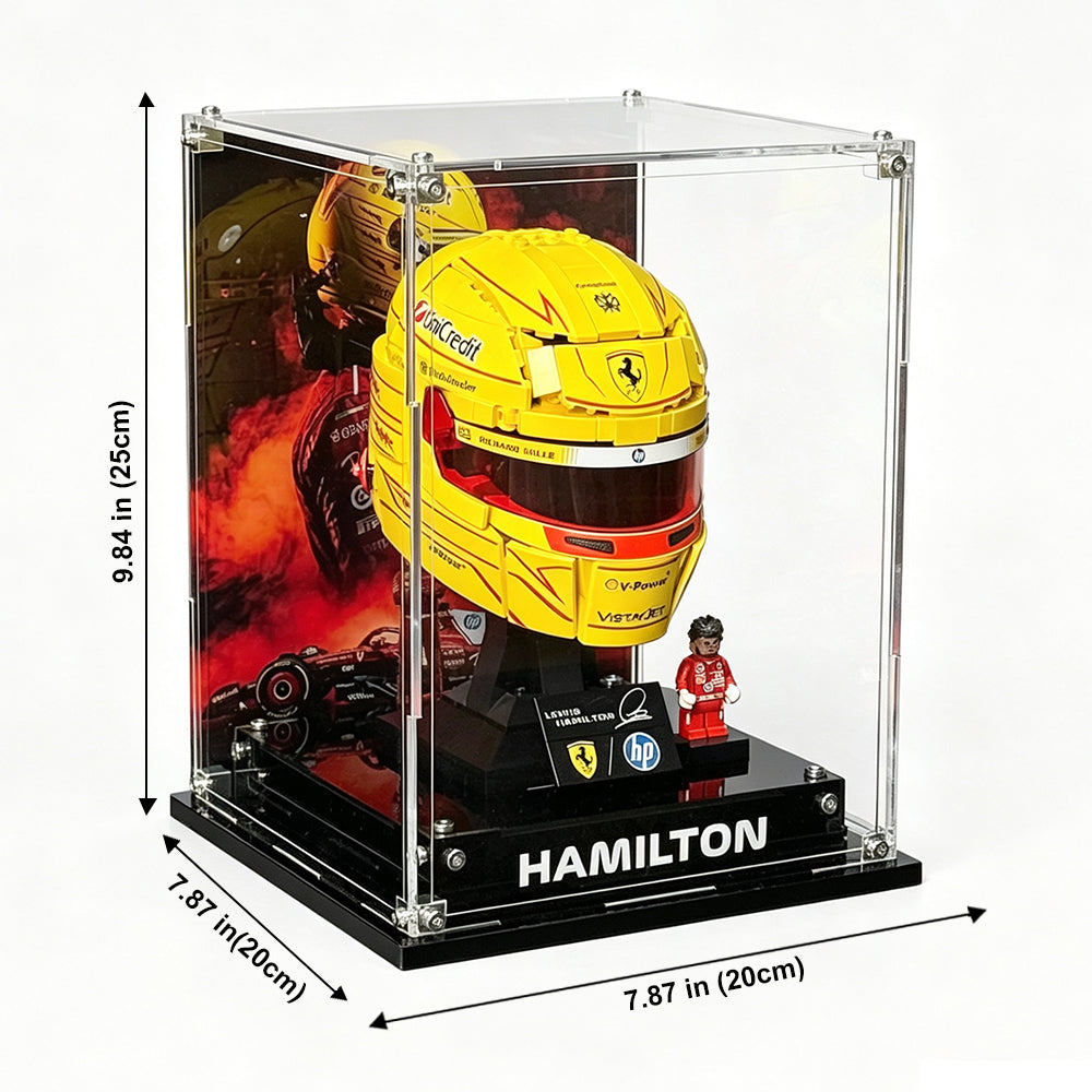 Display Case for LEGO® Editions F1 Helmets