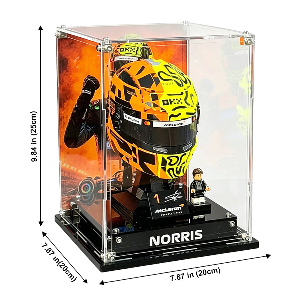 Display Case for LEGO® Editions F1 Helmets