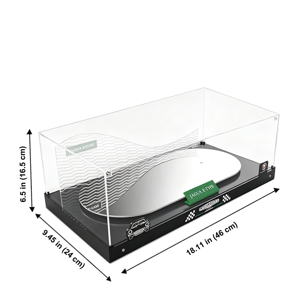 Display Case for LEGO® Icons 11381 Jaguar E‑Type