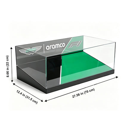 Display Case for LEGO® Technic™ 42240 Aston Martin Aramco AMR25 F1® Car
