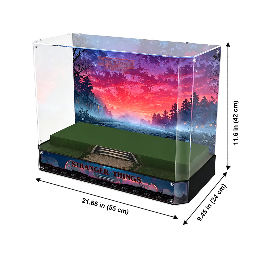 Display Case for LEGO® Icons 11370 The Creel House – Stranger Things