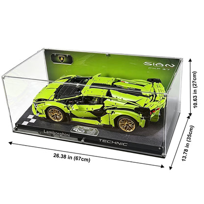 Display Case for LEGO® Technic™ Lamborghini Sián FKP 37 (42115)