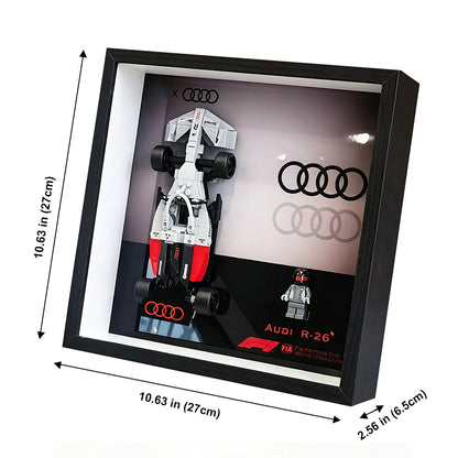 Display Case for LEGO® Speed Champions 77259 – Audi Revolut F1® Team R26 Race Car