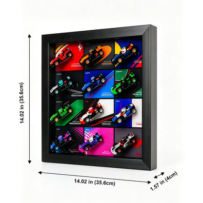 Display Case for LEGO® 71049 F1® Collectible Race Cars – Premium Protection & Max Clarity