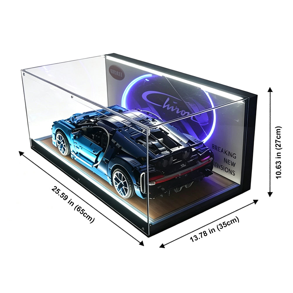 Display Case for LEGO® Technic Bugatti Chiron (42083)