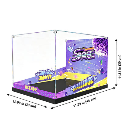 Display Case for LEGO® Icons 11374 Arcade Pinball Machine