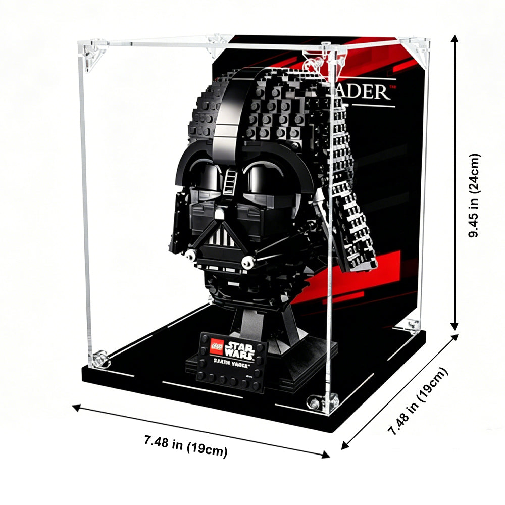 Display Case for LEGO® Star Wars™ Darth Vader Helmet – Set 75304