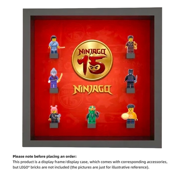 Display Case for LEGO® NINJAGO 15th Anniversary BAM Minifigure