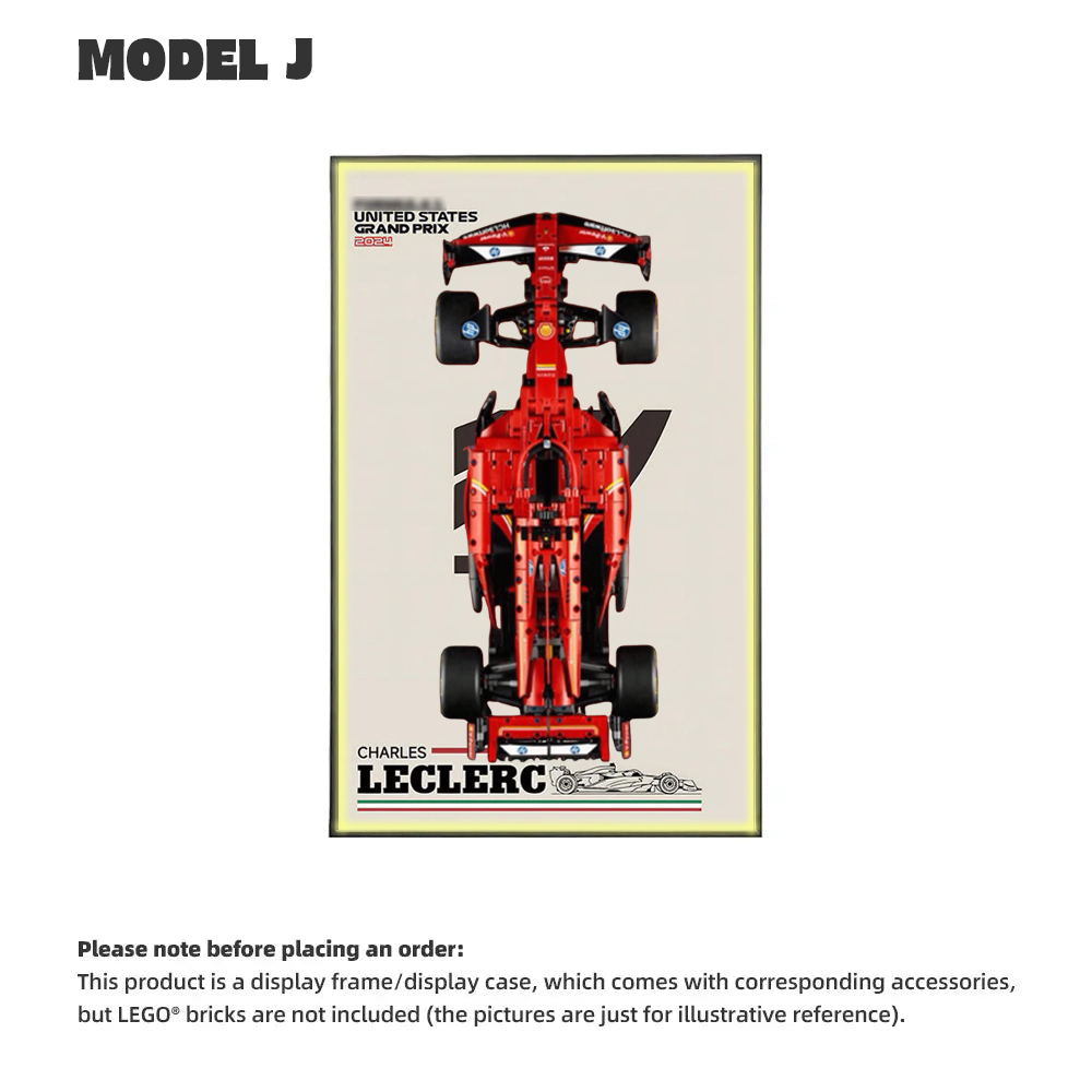 CAR DISPLAY FRAME FOR LEGO® TECHNIC™ FERRARI F1 SF24 42207.
