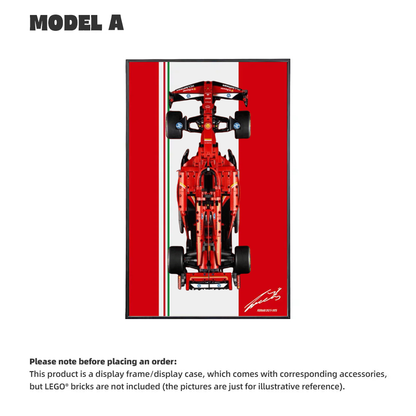 CAR DISPLAY FRAME FOR LEGO® TECHNIC™ FERRARI F1 SF24 42207.
