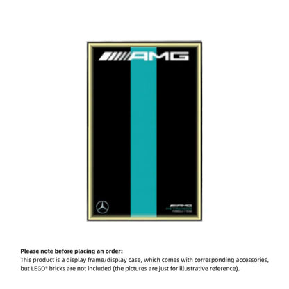 Wall Display Frame For LEGO® TECHNIC™ Mercedes AMG F1 42171(Model Not Included)