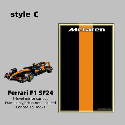 Wall Display Frame For LEGO® TECHNIC™ 42228 McLaren MCL39 F1® Car(Model Not Included)
