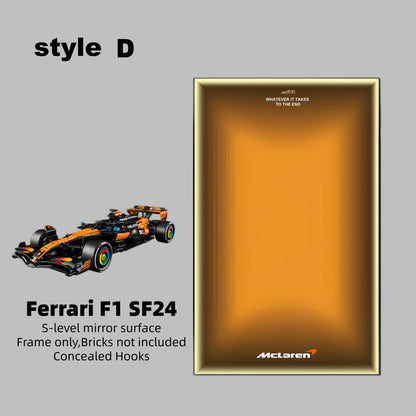 Wall Display Frame For LEGO® TECHNIC™ 42228 McLaren MCL39 F1® Car(Model Not Included)