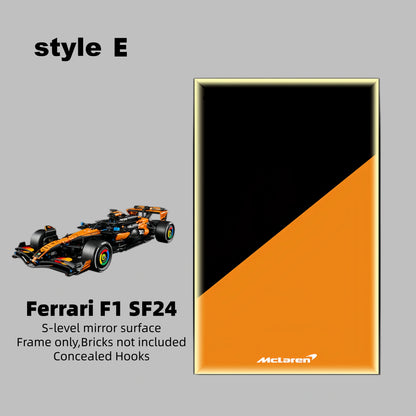 Wall Display Frame For LEGO® TECHNIC™ 42228 McLaren MCL39 F1® Car(Model Not Included)