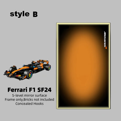 Wall Display Frame For LEGO® TECHNIC™ 42228 McLaren MCL39 F1® Car(Model Not Included)