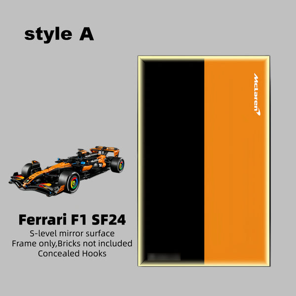 Wall Display Frame For LEGO® TECHNIC™ 42228 McLaren MCL39 F1® Car(Model Not Included)