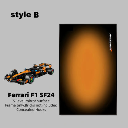 Wall Display Frame For LEGO® TECHNIC™ 42228 McLaren MCL39 F1® Car(Model Not Included)