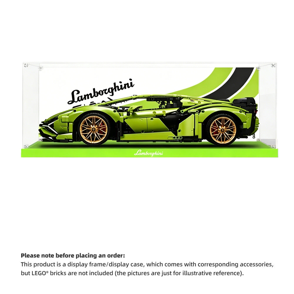 Display Case for LEGO® Technic Supercar