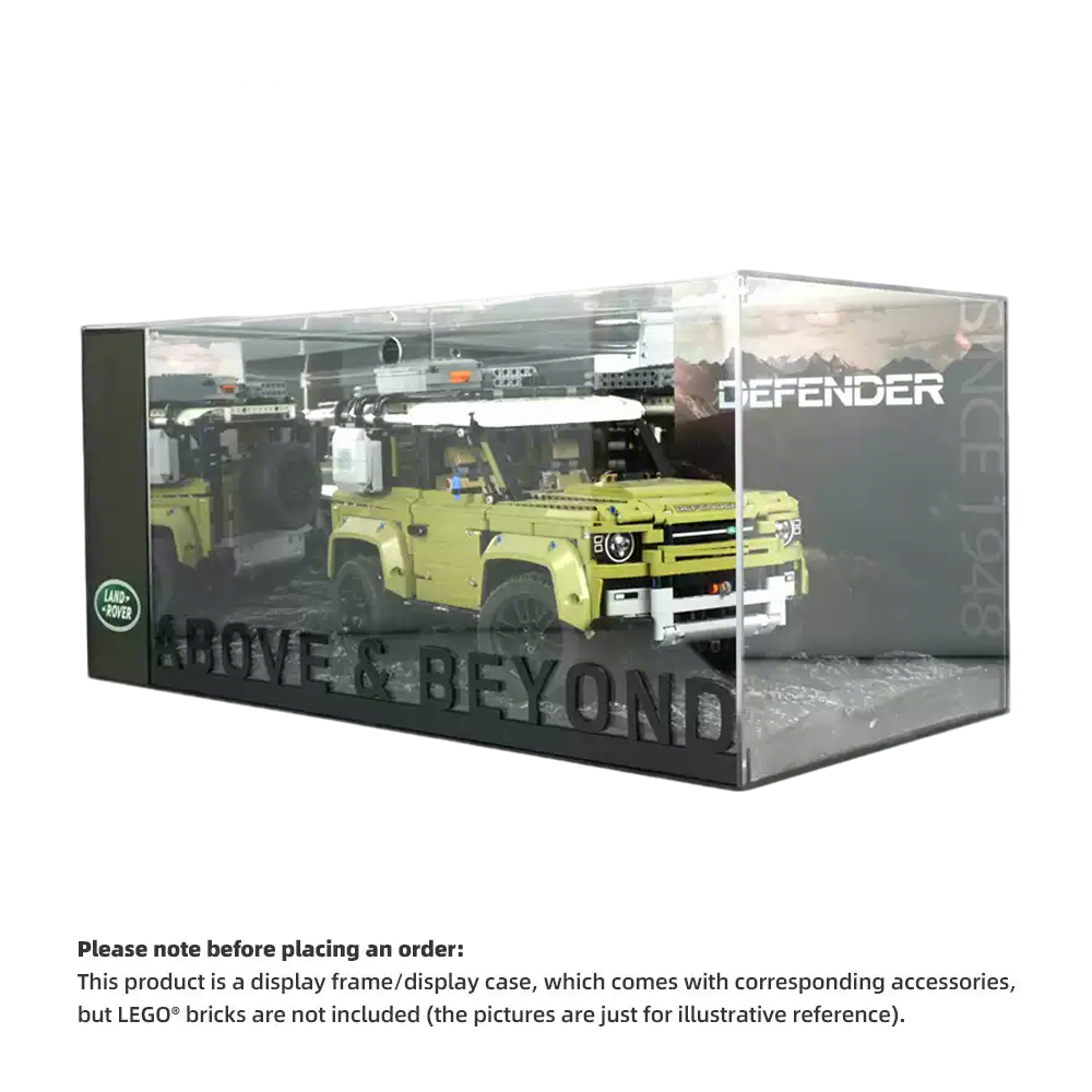 Display Case for LEGO® Technic 42110 Land Rover Defender