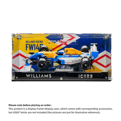 10353 WILLIAMS RACING FW14B & NIGEL MANSELL