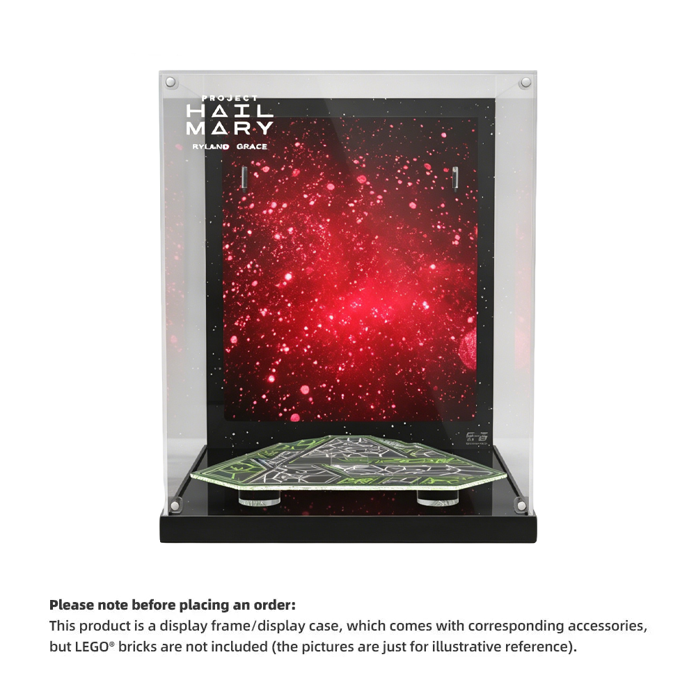 Display Case for LEGO® Icons 11389 Project Hail Mary