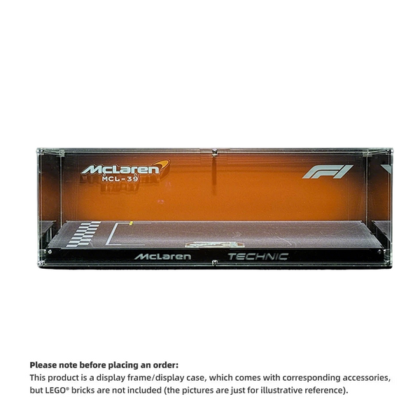 Display Case For LEGO® Technic™ McLaren MCL39 42228 F1® Car