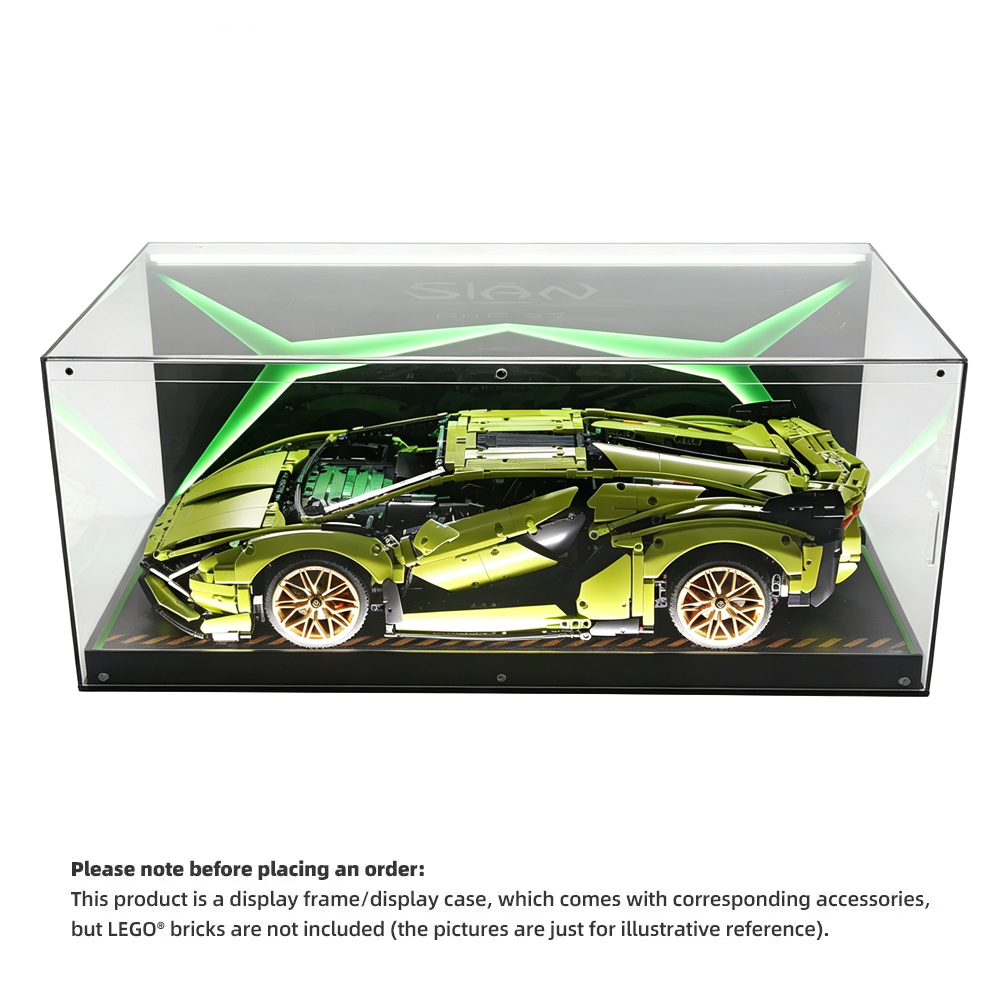 Display Case for LEGO® Technic Lamborghini Sián FKP 37 (42115)