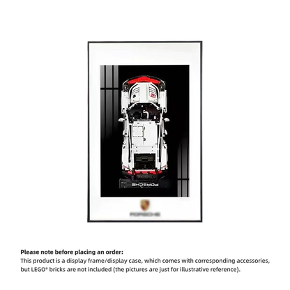 CAR DISPLAY FRAME FOR LEGO® TECHNIC™ PORSCHE 911 RSR 42096