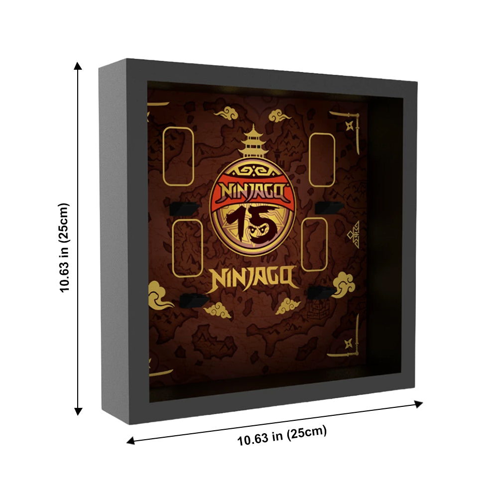 Display Case for LEGO® NINJAGO 15th Anniversary Minifigure