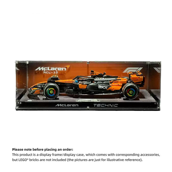 Display Case For LEGO® Technic™ McLaren MCL39 42228 F1® Car
