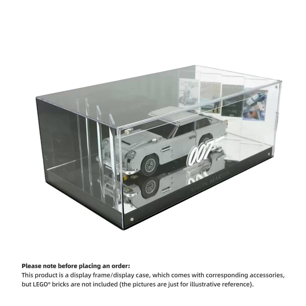 Display Case for LEGO® Icons 10262 Aston Martin DB5