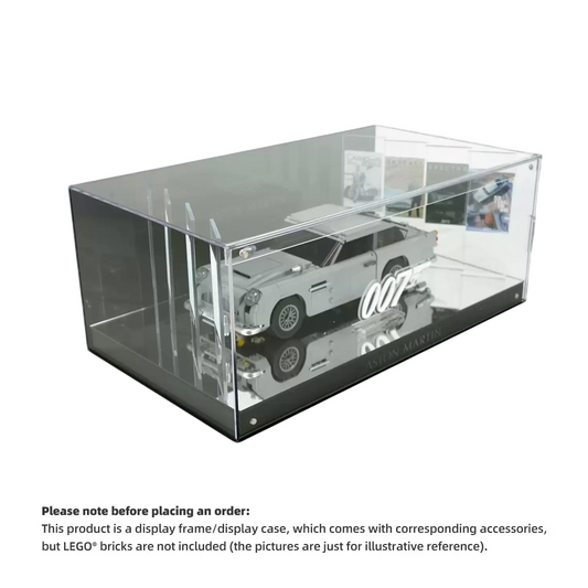Display Case for LEGO® Icons 10262 Aston Martin DB5