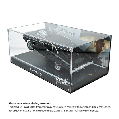 Display Case for LEGO® Technic™ 42111 Dom's Dodge Charger