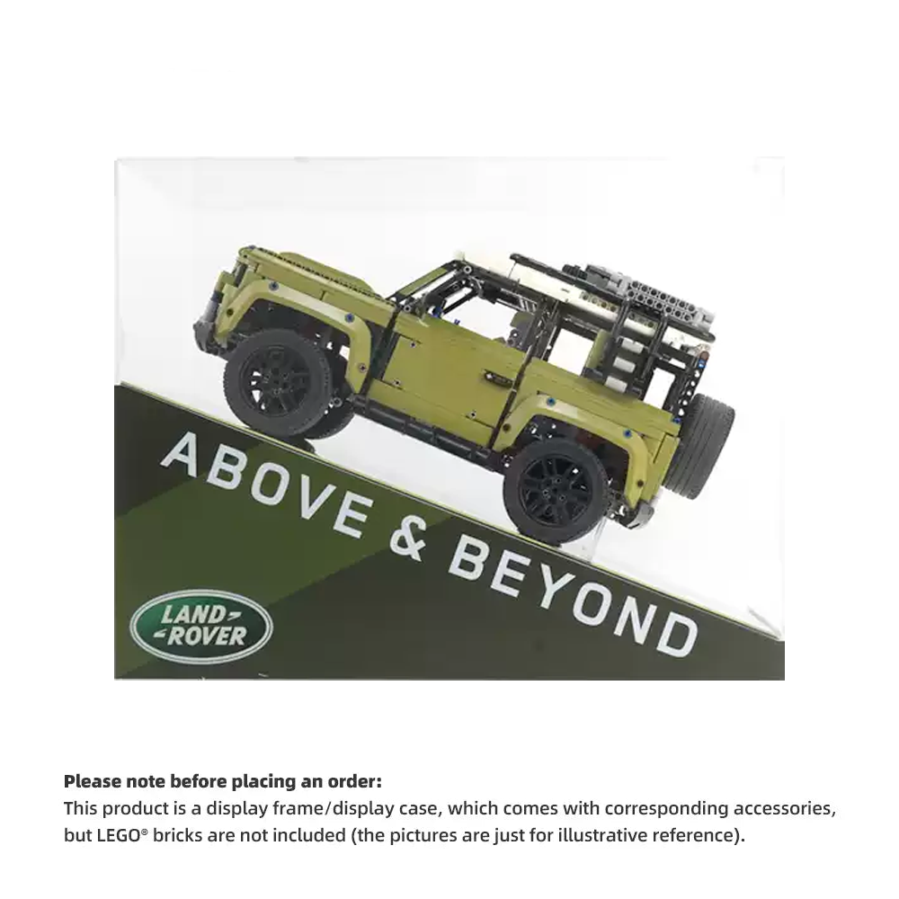 Display Case for LEGO® Technic 42110 Land Rover Defender