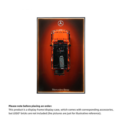 Display Frame for LEGO® TECHNIC™ Mercedes-Benz G-Class 42177(Model Not Included)