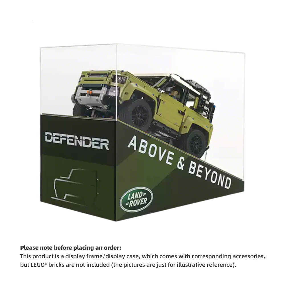 Display Case for LEGO® Technic 42110 Land Rover Defender