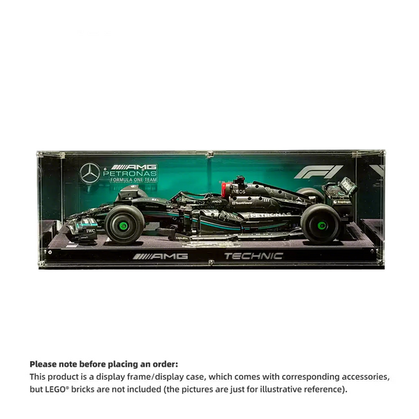 Display Case For LEGO® Technic™ Mercedes AMG F1 42171