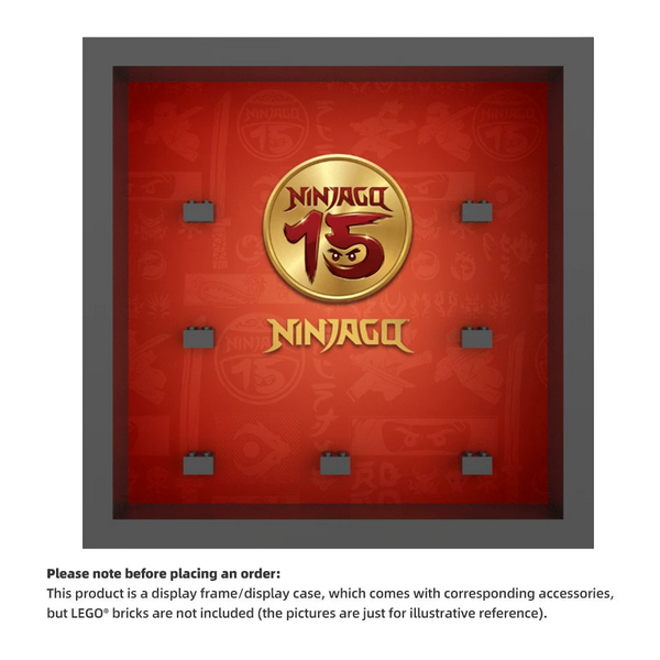 Display Case for LEGO® NINJAGO 15th Anniversary BAM Minifigure