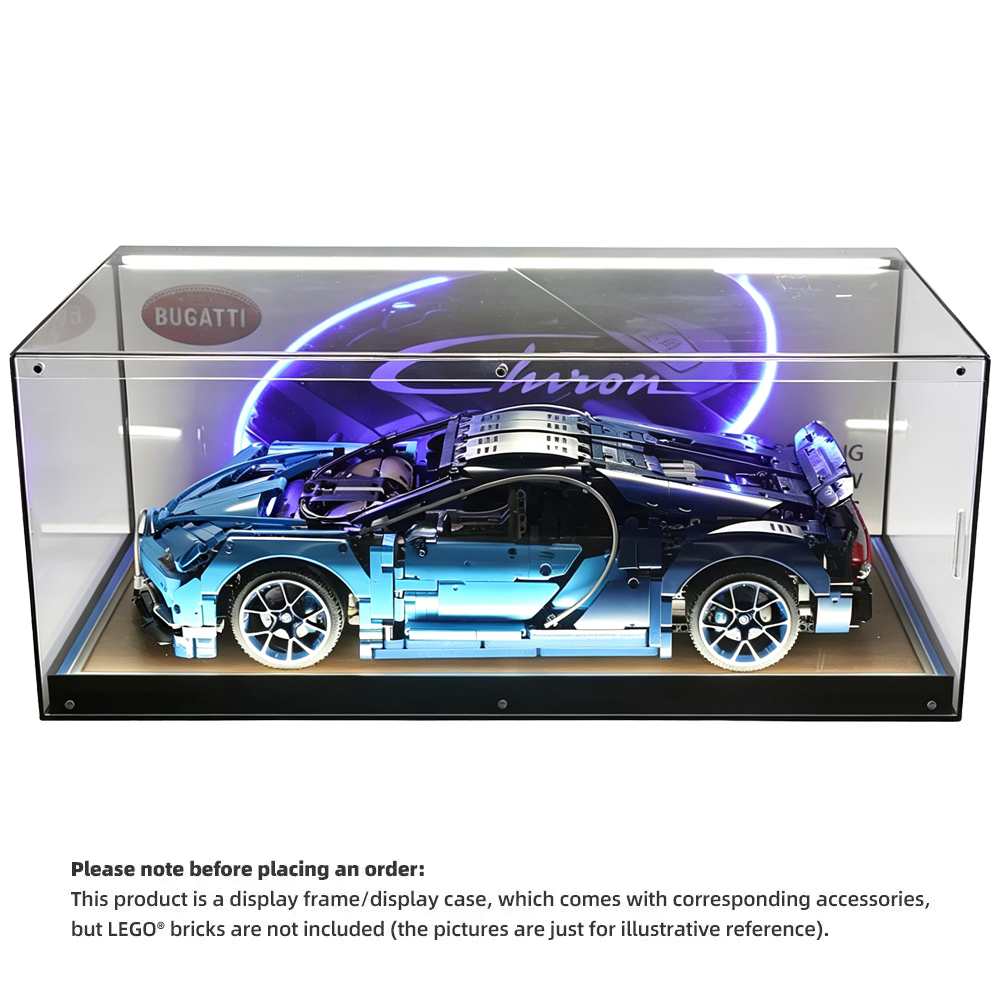 Display Case for LEGO® Technic Bugatti Chiron (42083)